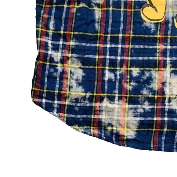 Disney Winnie the Pooh Long Sleeve Button Down Flannel - Picture 6 of 7